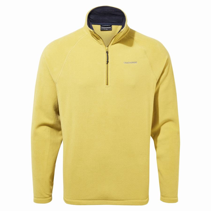 Chandails Craghoppers Corey Half Zip Homme Jaune | PBH6182FY