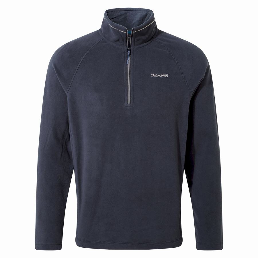 Chandails Craghoppers Corey Half Zip Homme Bleu Marine Bleu | PJX3770DL