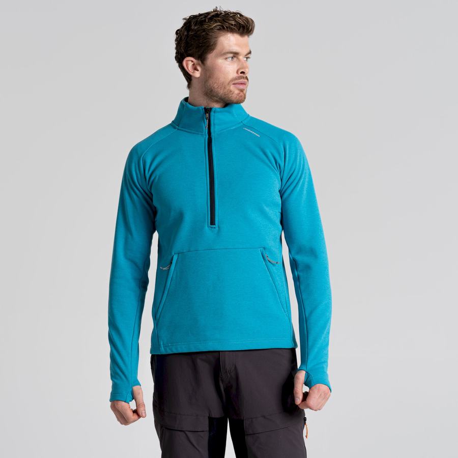 Chandails Craghoppers Dynamic Pro Half Zip Homme Bleu | GLX1163MK