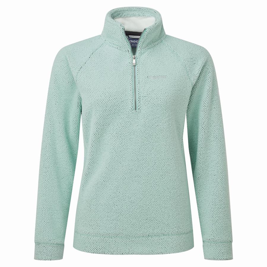 Chandails Craghoppers Lilian Half Zip Femme Vert | VWV8014IL