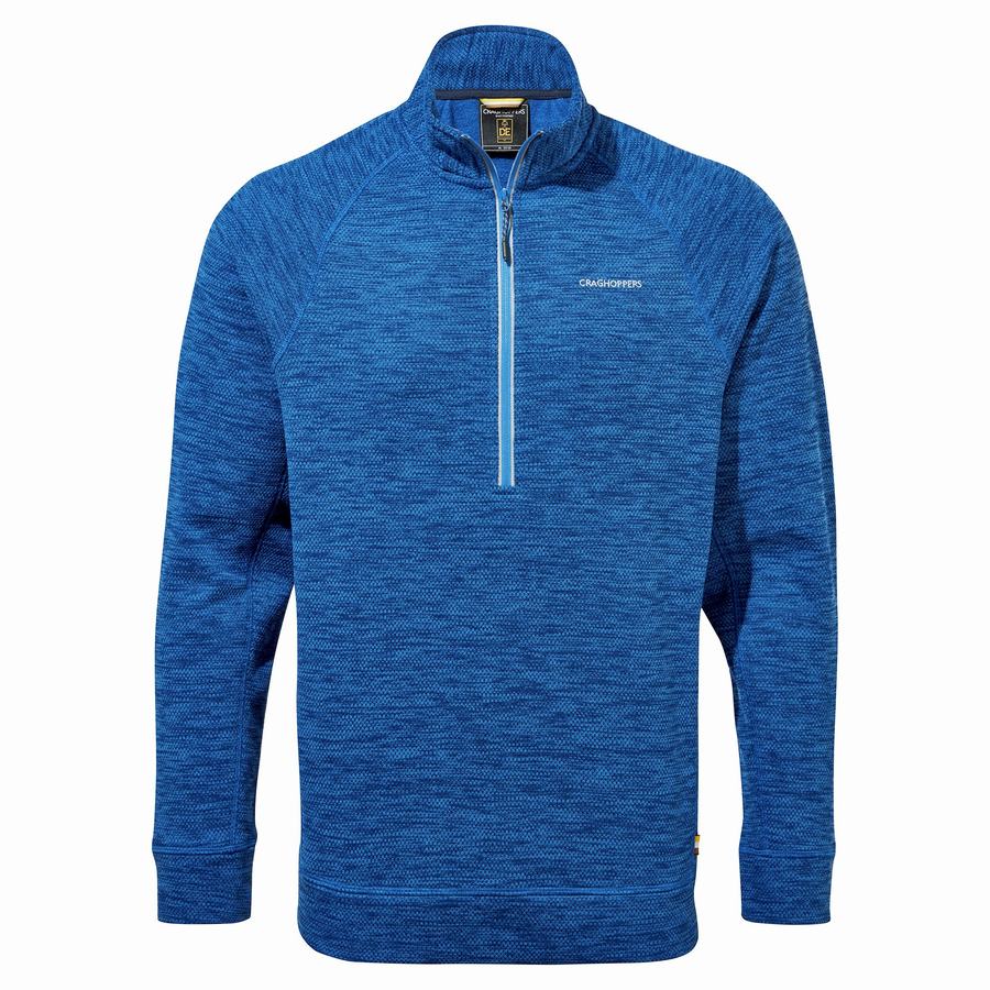 Chandails Craghoppers Stromer Half Homme Bleu | QAW7046PJ