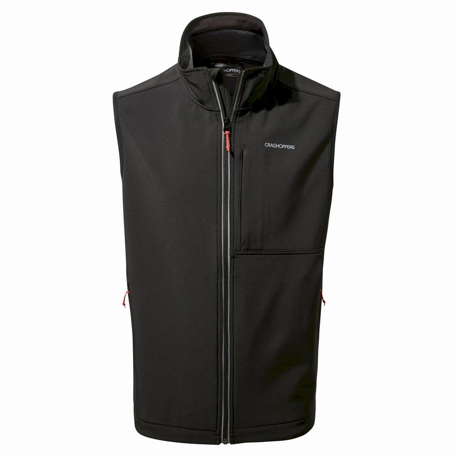 Gilet Craghoppers Altis Vest Homme Noir | ZUY7732YL