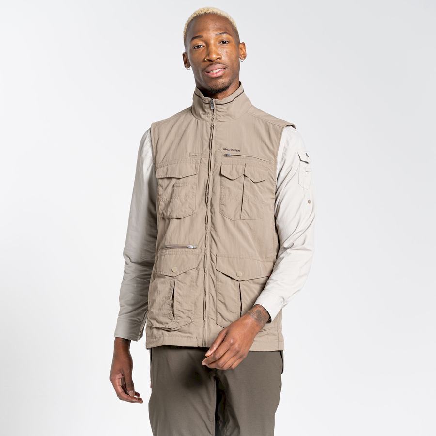 Gilet Craghoppers NosiLife Adventure II Homme Beige | WYM3046AN