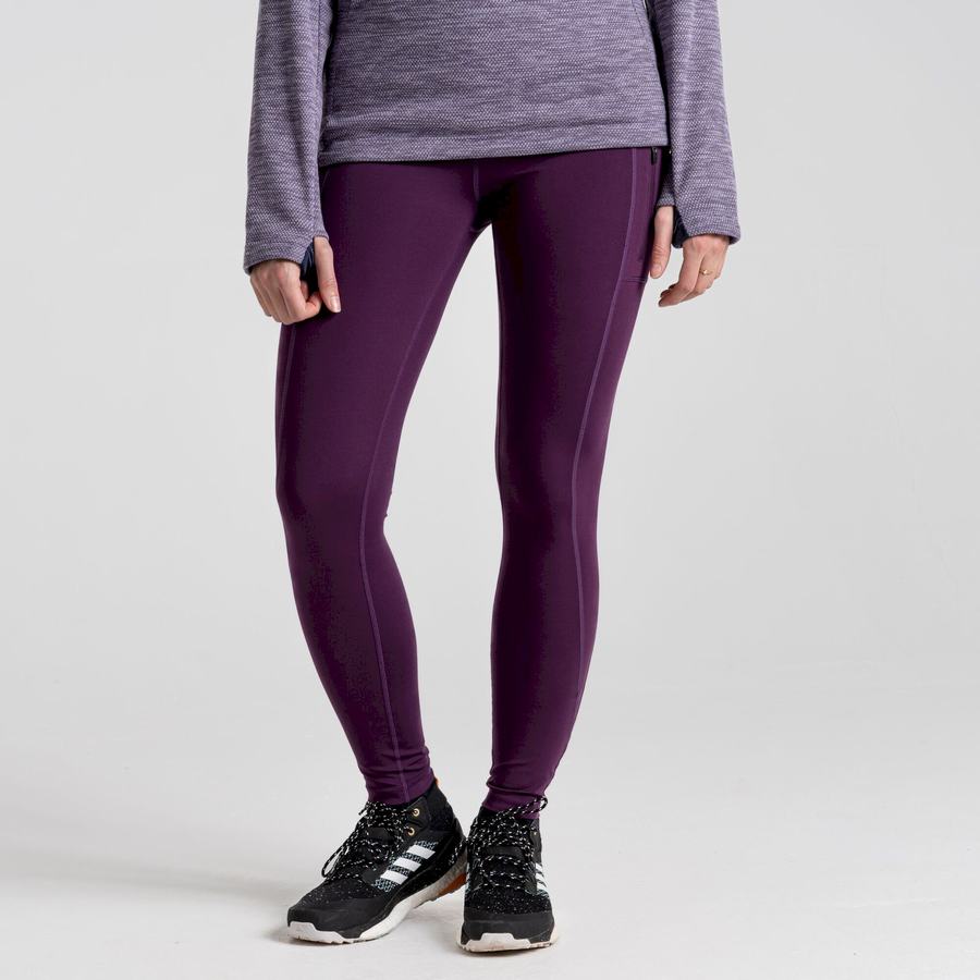 Leggings Craghoppers Kiwi Pro Femme Violette | PCV8556PK