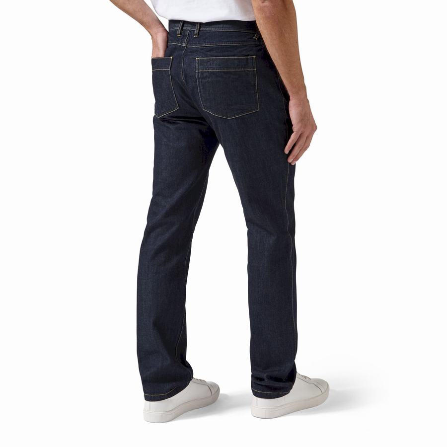 Pantalons Craghoppers Bardsey Jean Homme Indigo Bleu | GDL3567QA