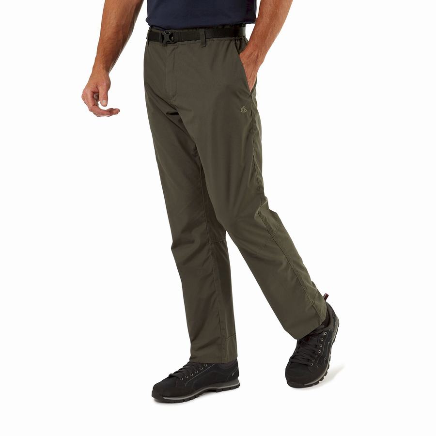 Pantalons Craghoppers Kiwi Boulder Homme Vert Foncé | UWW275PX