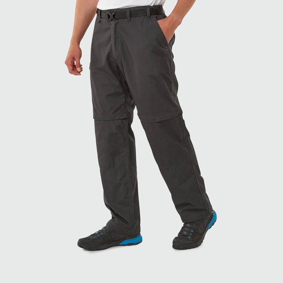 Pantalons Craghoppers Kiwi Homme Noir | IBT9750ZY