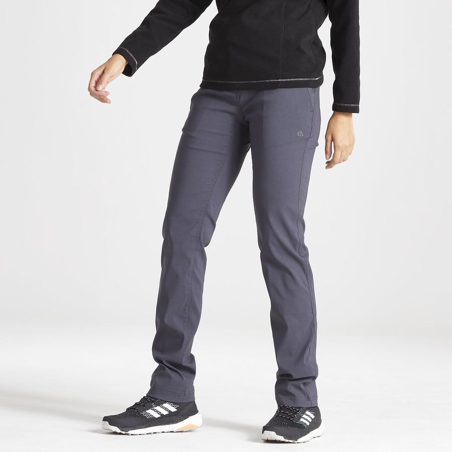 Pantalons Craghoppers Kiwi Pro II Femme Grise Foncé | VIN2655KG