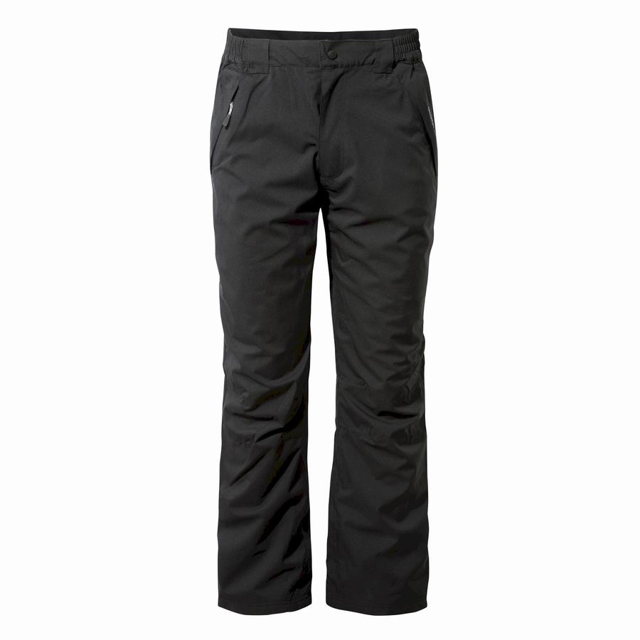 Pantalons Craghoppers Steall II Thermo Imperméables Homme Noir | DCY3372GU