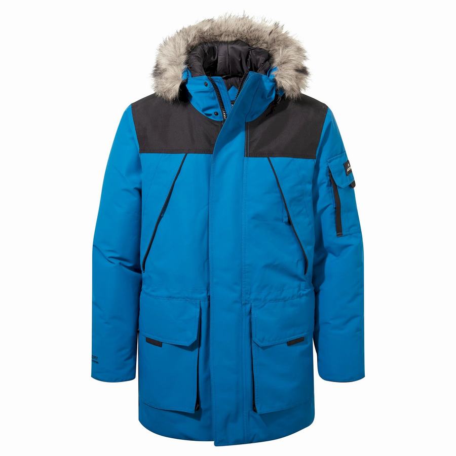 Vestes Craghoppers Bishorn II Insulated Homme Bleu Noir | DHV10052IF