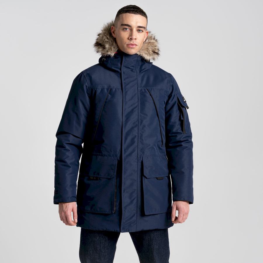 Vestes Craghoppers Bishorn II Insulated Homme Bleu Bleu Marine | ENK8484UT