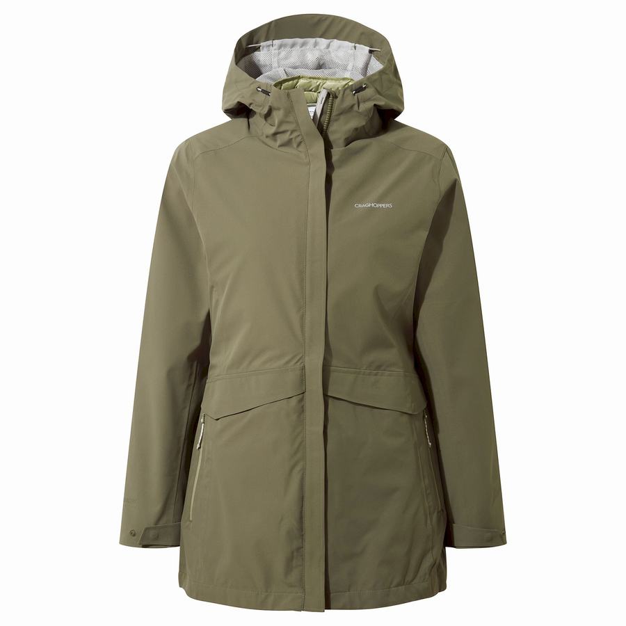 Vestes Craghoppers Caldbeck Pro 3 in 1 Femme Vert Olive | KFS5147YU