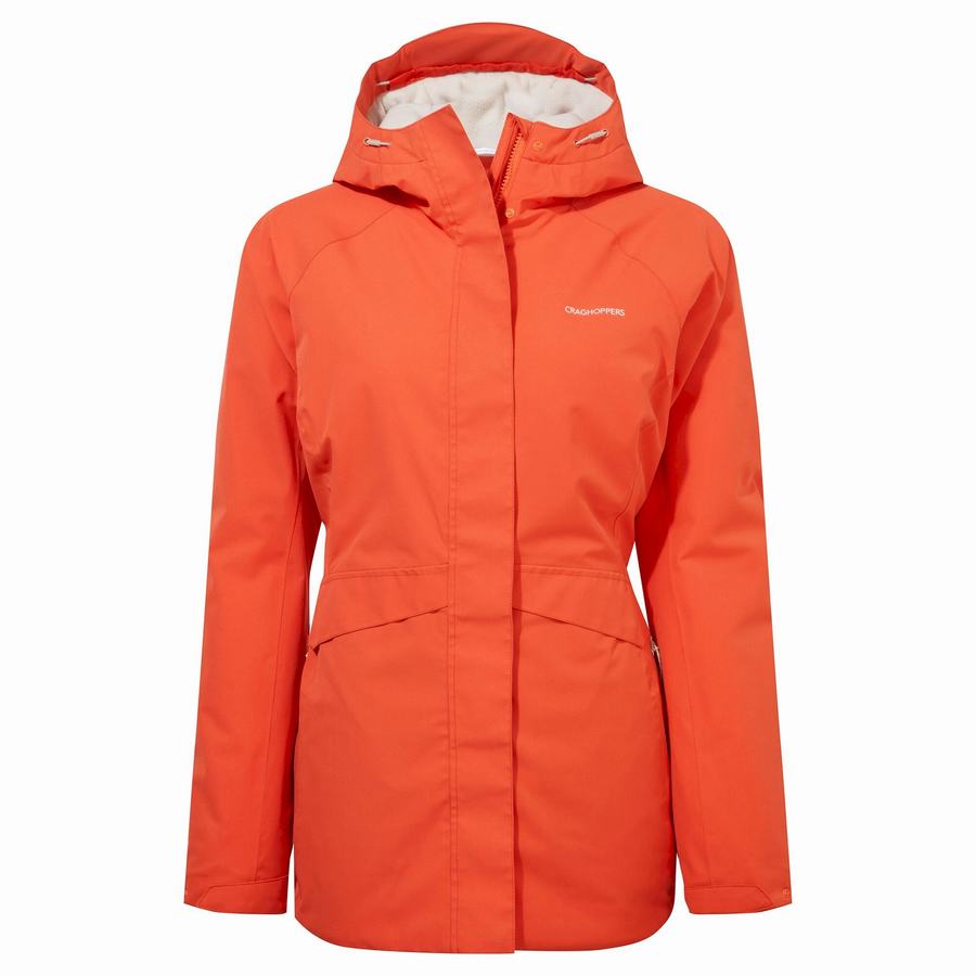 Vestes Craghoppers Caldbeck Thermic Femme Orange | HPU3184LS