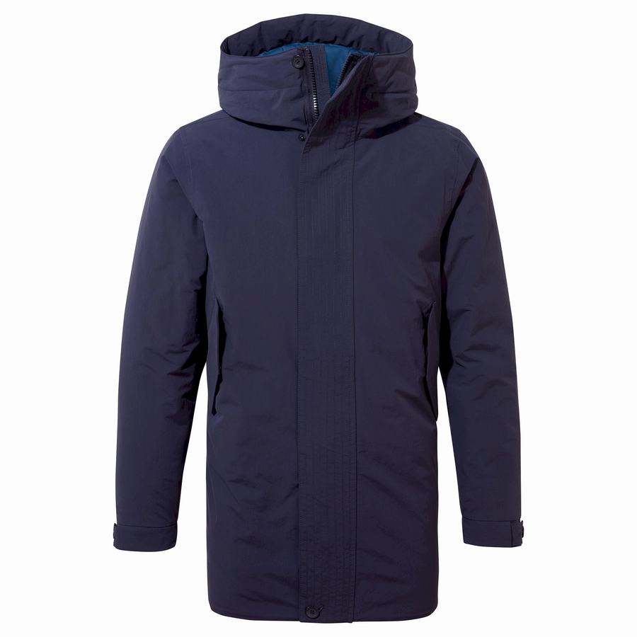 Vestes Craghoppers Dunrobin Insulated Homme Bleu Bleu Marine | KEL6968UZ