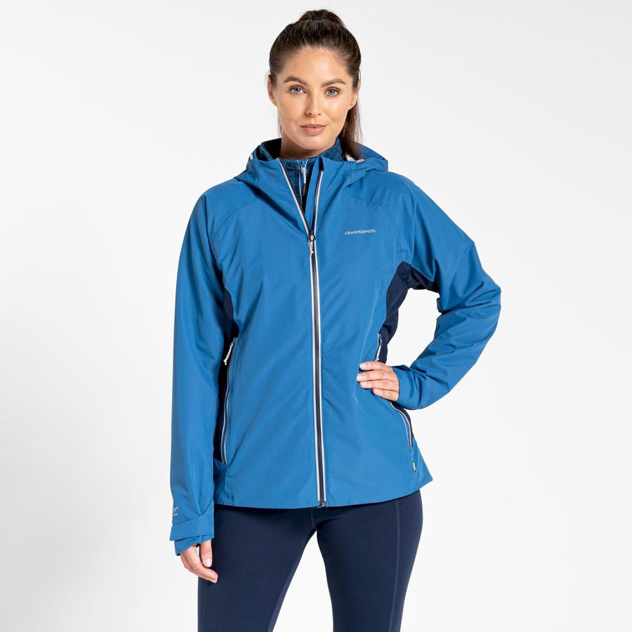 Vestes Craghoppers Imperméables Atlas Femme Bleu Bleu Marine | PSB1444SN