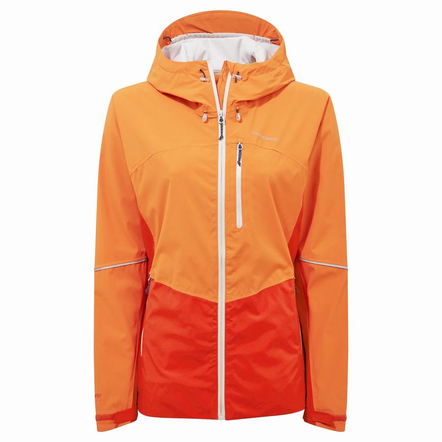 Vestes Craghoppers Imperméables Dynamic Femme Orange | KAX1971US