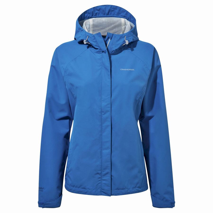 Vestes Craghoppers Imperméables Orion Femme Bleu | SOL322MJ