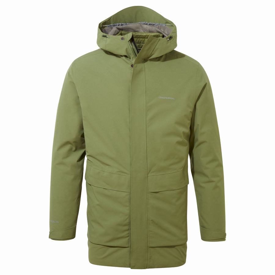 Vestes Craghoppers Lorton Pro 3 in 1 Homme Vert Olive Vert | VAG5835ER