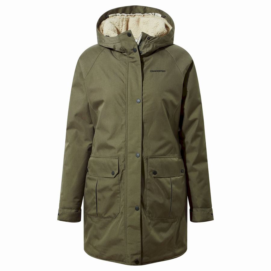 Vestes Craghoppers Rubie Femme Vert Olive | MJQ7375DT