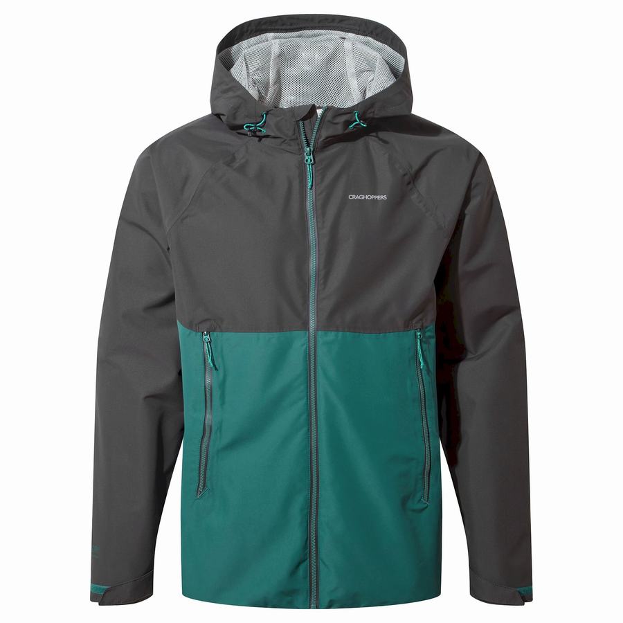 Vestes Craghoppers Sebastian Homme Noir Vert | ATX1029JV