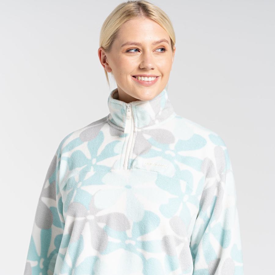 Chandails Craghoppers Cabrillo Half Zip Femme Vert | ELG630AQ