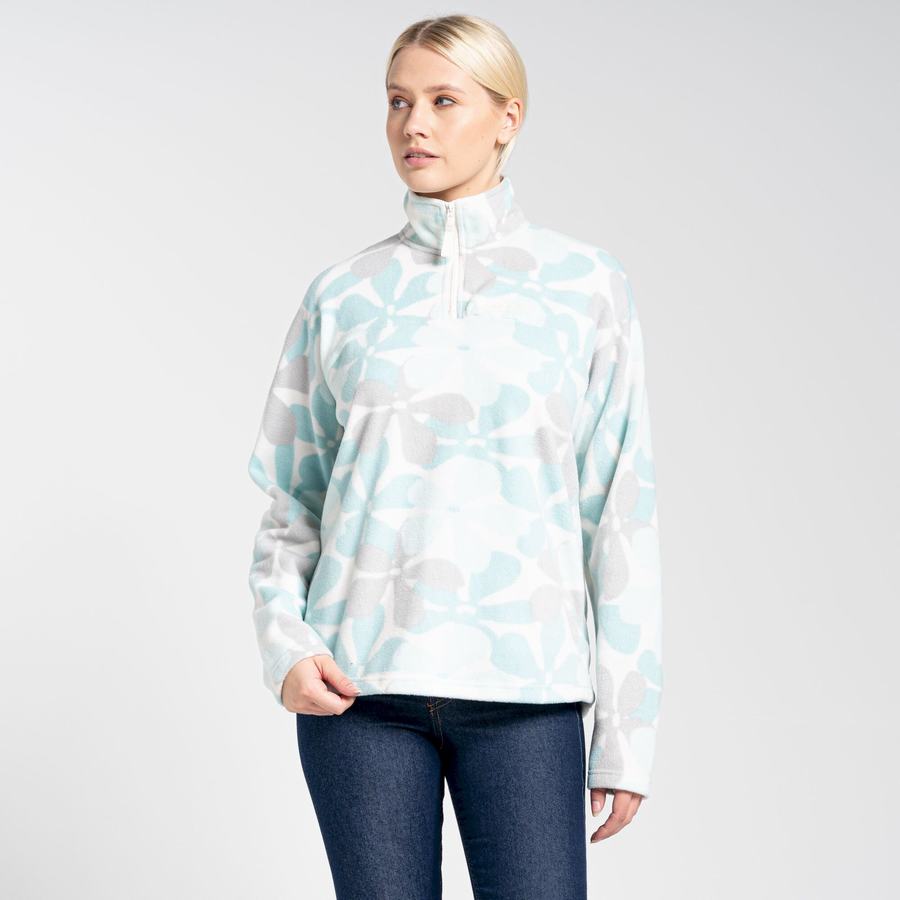 Chandails Craghoppers Cabrillo Half Zip Femme Vert | ELG630AQ