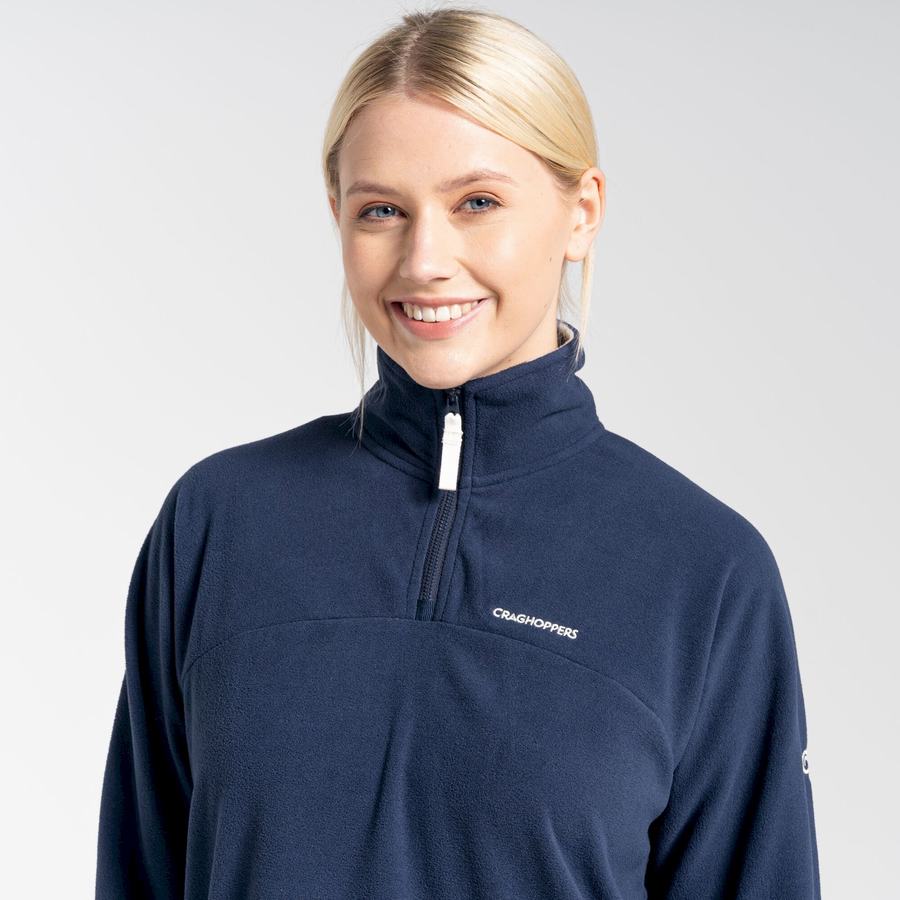 Chandails Craghoppers Cabrillo Half Zip Femme Bleu Bleu Marine | PJN563AW