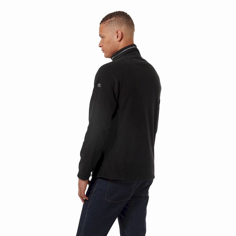 Chandails Craghoppers Corey Half Zip Homme Noir | HMA8311XC