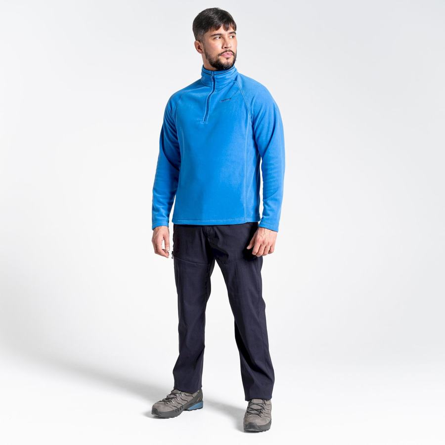 Chandails Craghoppers Corey Half Zip Homme Bleu | RKQ228VG