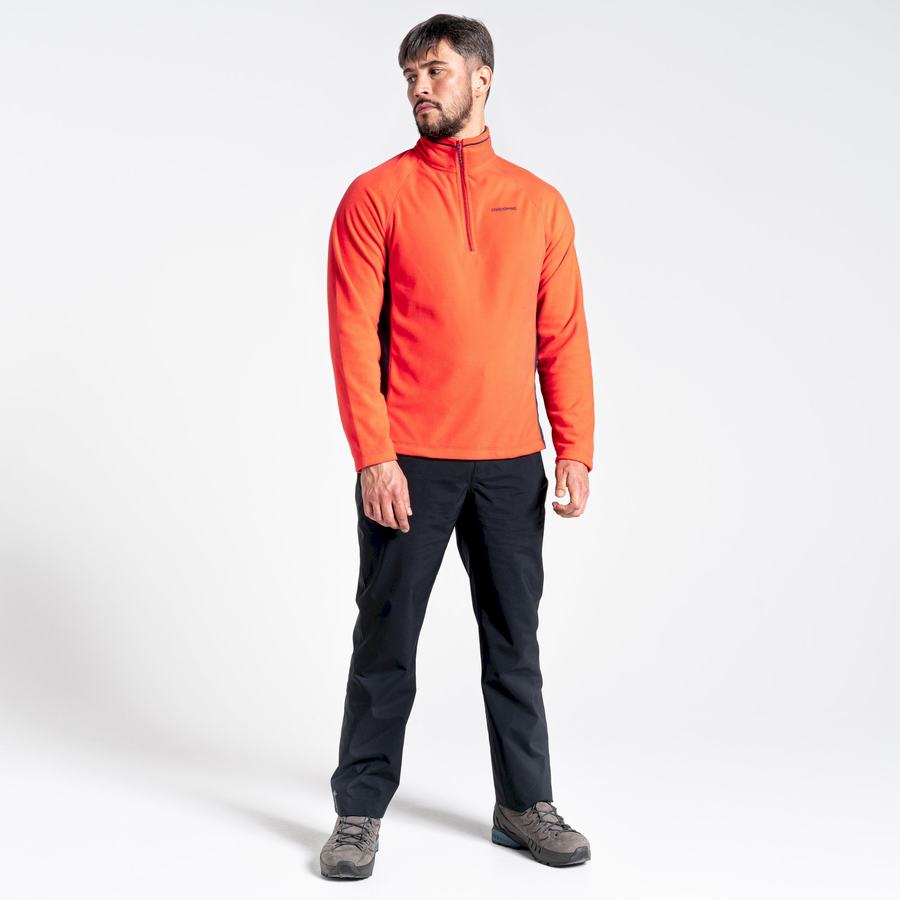 Chandails Craghoppers Corey Half Zip Homme Orange Rouge Bleu Marine | SFK2338KV