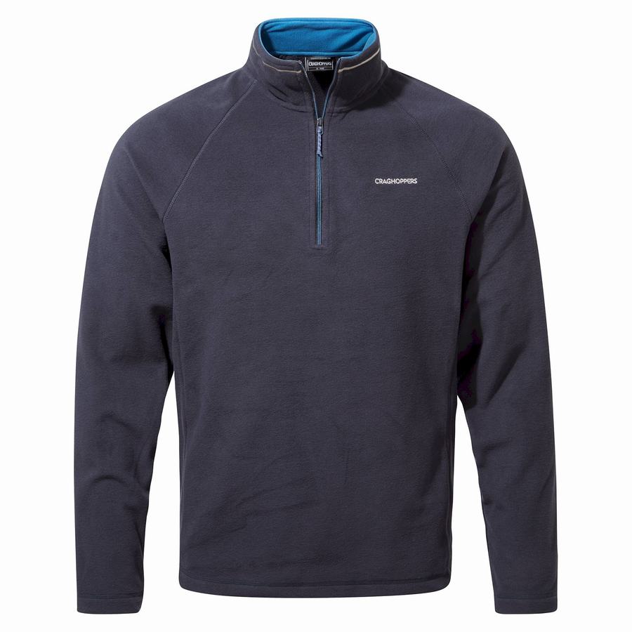 Chandails Craghoppers Corey Half Zip Homme Bleu Marine | TTQ3172JW