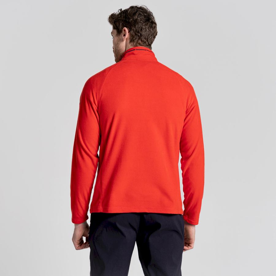 Chandails Craghoppers Corey Half Zip Homme Rouge | UCV4081XA