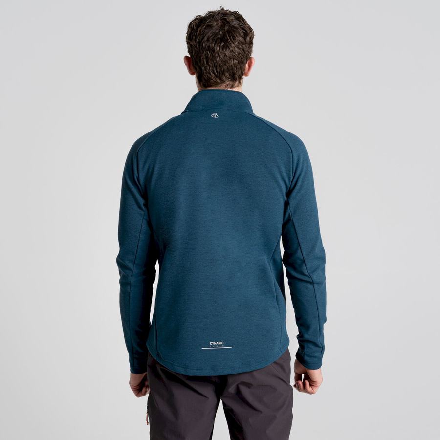 Chandails Craghoppers Dynamic Pro Half Zip Homme Bleu Foncé | BYD8762BF