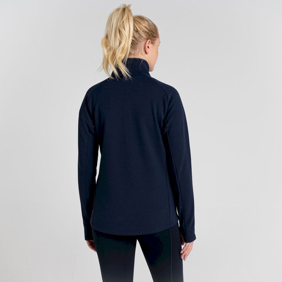 Chandails Craghoppers Dynamic Pro Half Zip Femme Bleu Bleu Marine | CKO227OA