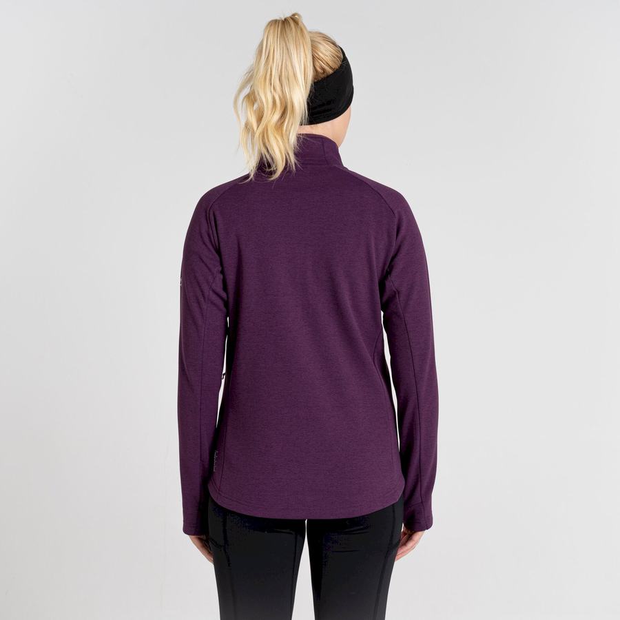 Chandails Craghoppers Dynamic Pro Half Zip Femme Violette Foncé | VCG8541UR