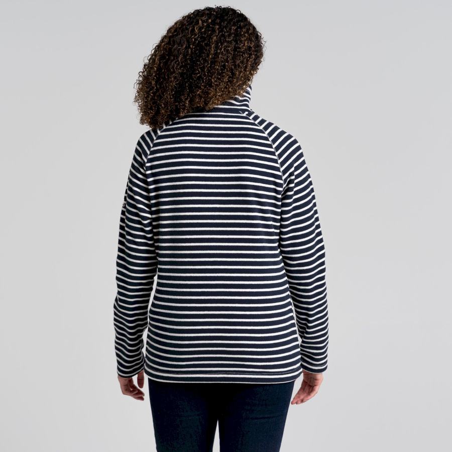 Chandails Craghoppers Ella Femme Bleu Bleu Marine Stripes | YTN1009BD