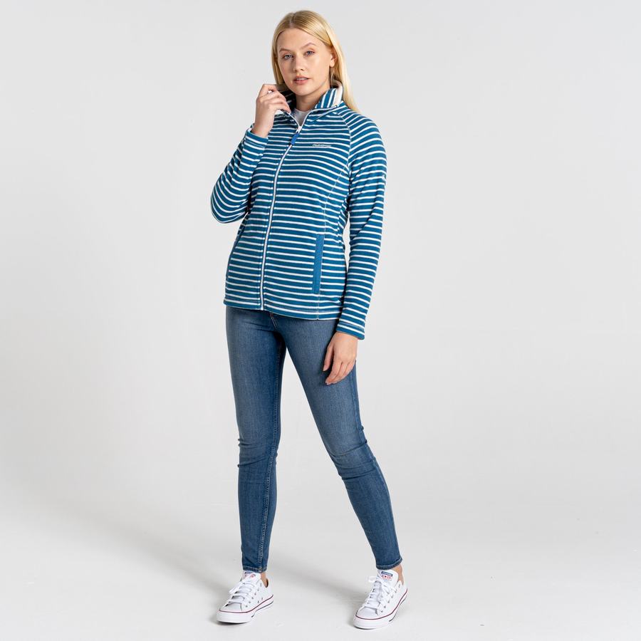 Chandails Craghoppers Ella Femme Bleu Stripes | WDO1325FH