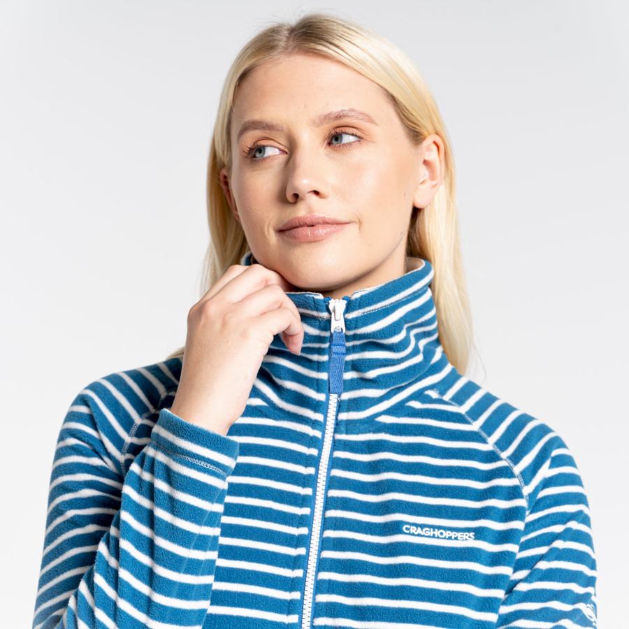 Chandails Craghoppers Ella Femme Bleu Stripes | WDO1325FH