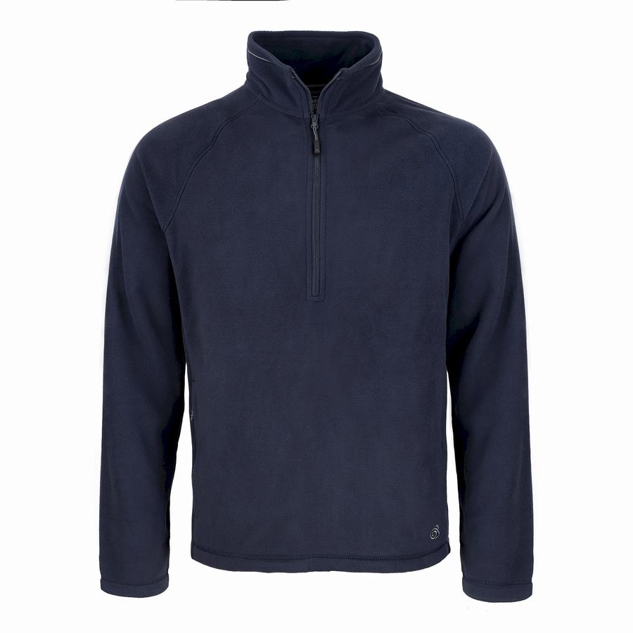 Chandails Craghoppers Expert Corey 200 Half Zip Homme Bleu Marine | NGV6950AO