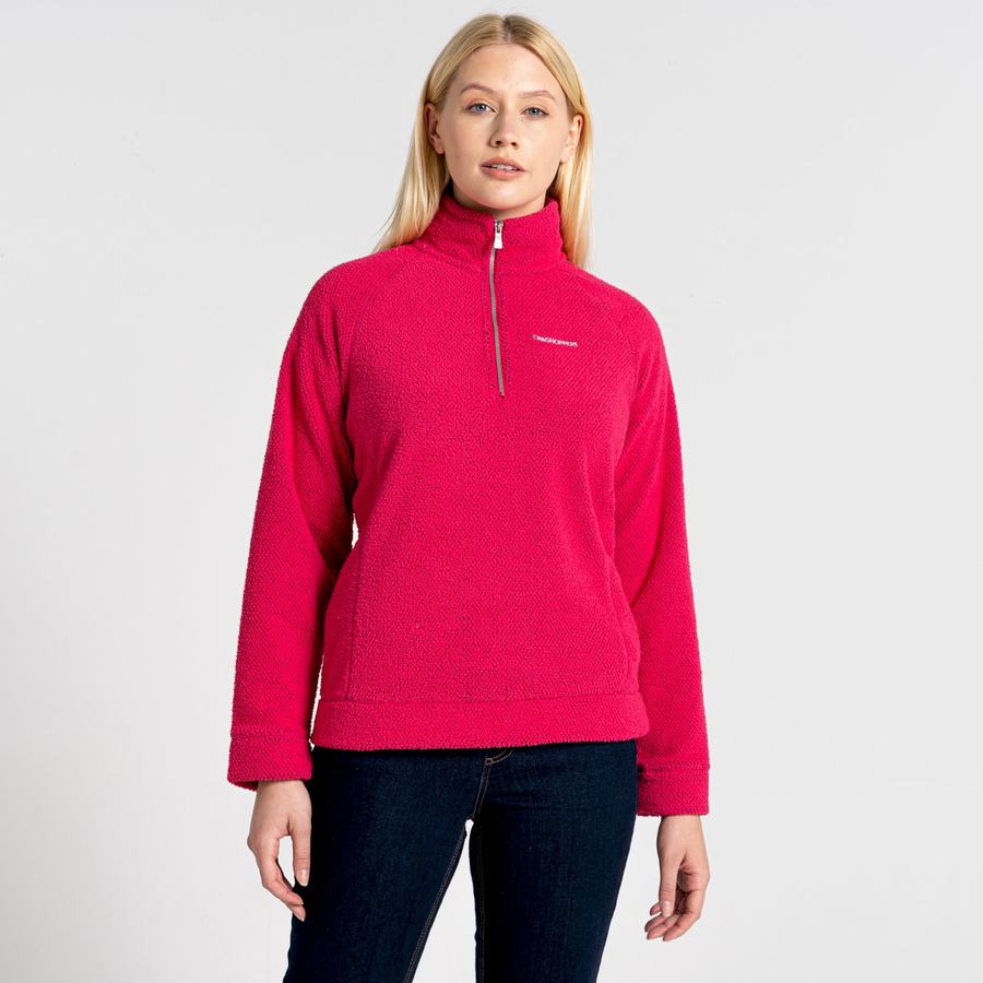 Chandails Craghoppers Lilian Half Zip Femme Violette Fleur | GPR1321YX