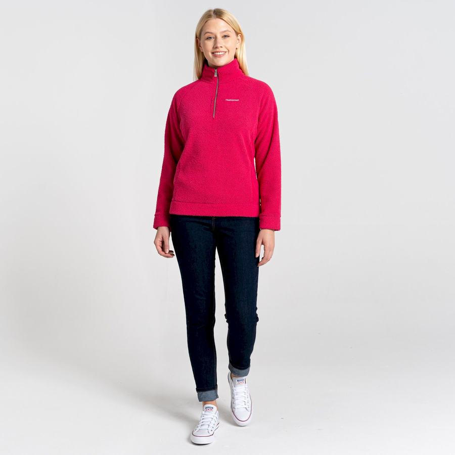 Chandails Craghoppers Lilian Half Zip Femme Violette Fleur | GPR1321YX