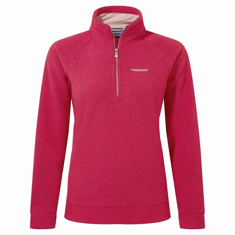 Chandails Craghoppers Lilian Half Zip Femme Violette Fleur | GPR1321YX