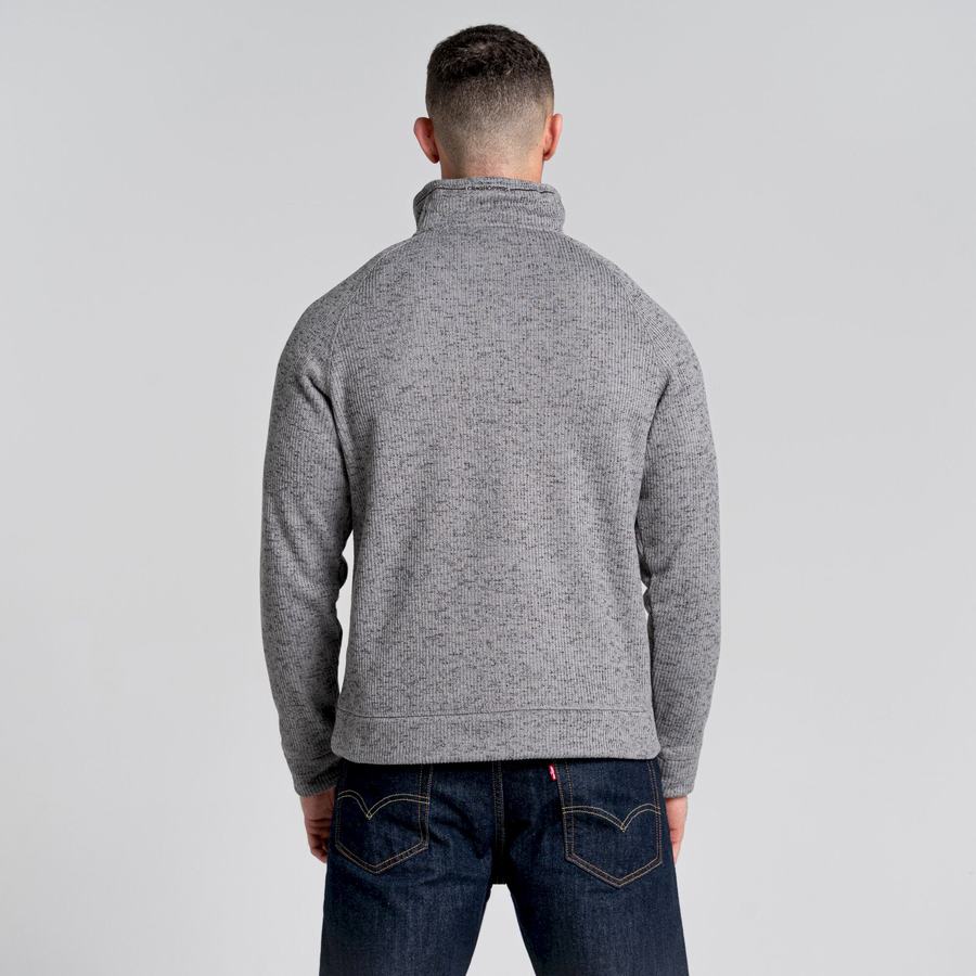 Chandails Craghoppers Logan Half Zip Homme Grise | DBK6886WW