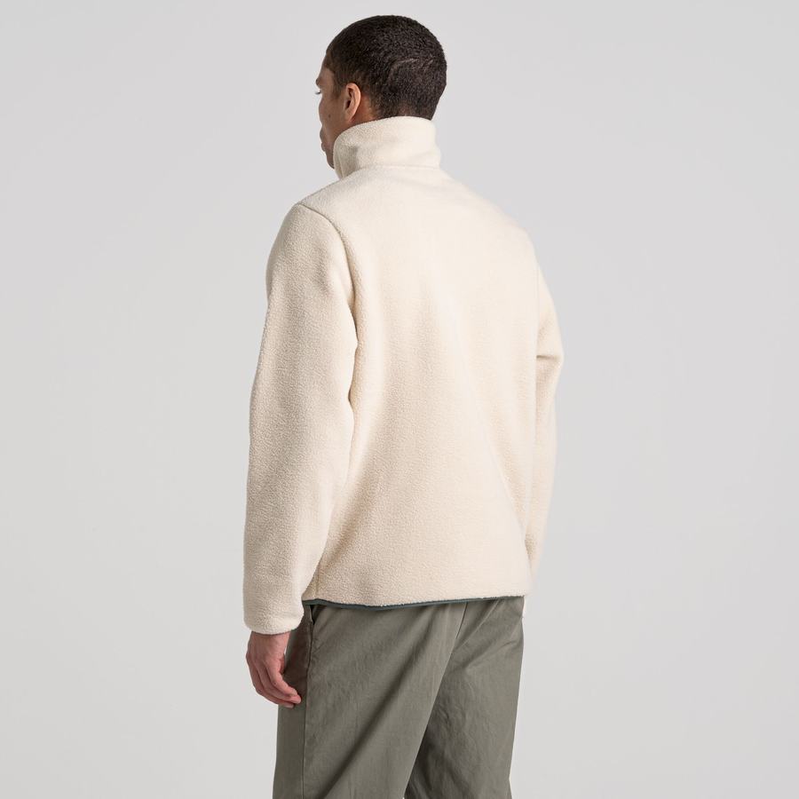 Chandails Craghoppers Sulivan Overhead Homme Blanche | DVC8178SR