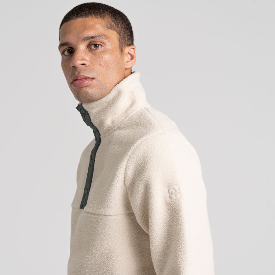 Chandails Craghoppers Sulivan Overhead Homme Blanche | DVC8178SR