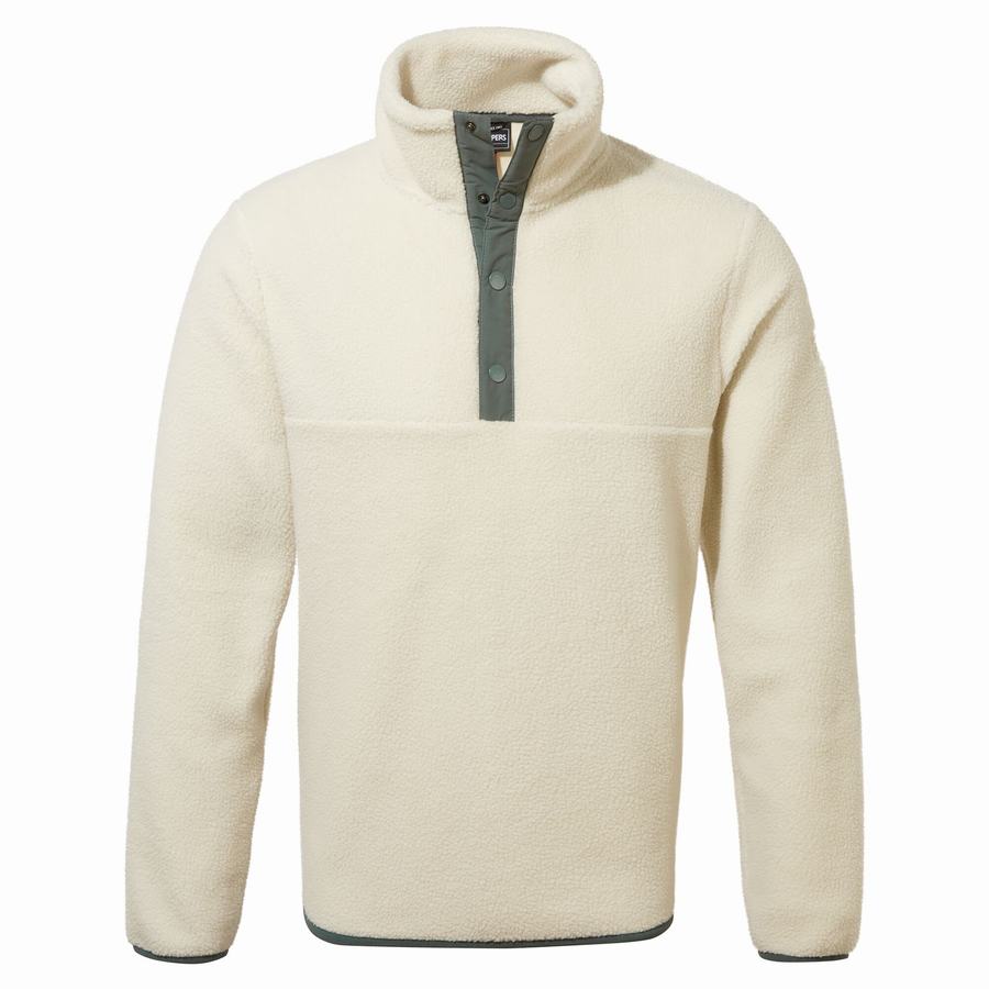 Chandails Craghoppers Sulivan Overhead Homme Blanche | DVC8178SR