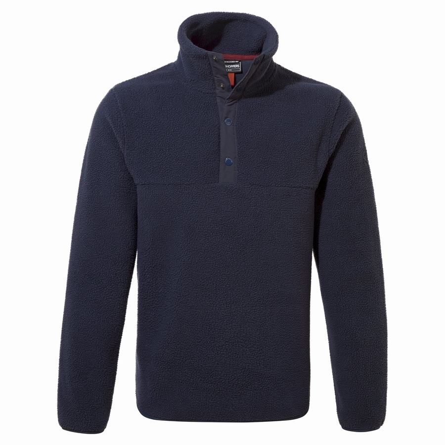 Chandails Craghoppers Sulivan Overhead Homme Bleu Bleu Marine | QPP4236XU