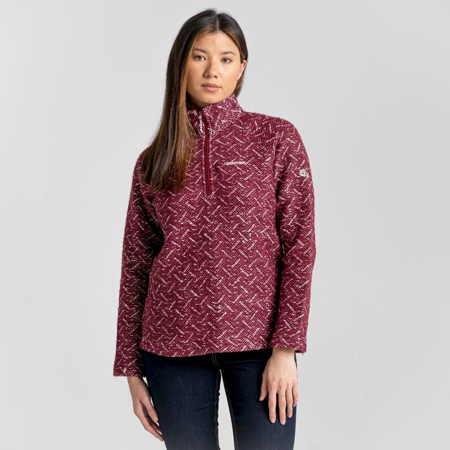 Chandails Craghoppers Talladale Half Zip Femme Violette | APK998JH