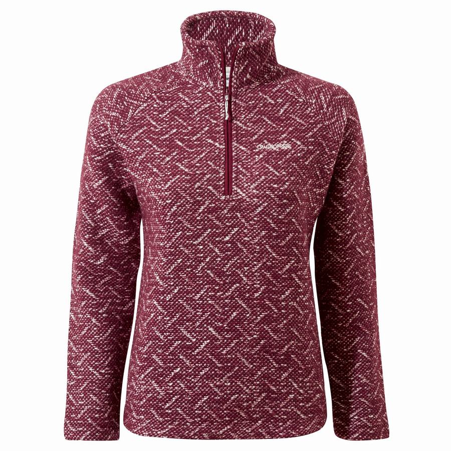 Chandails Craghoppers Talladale Half Zip Femme Violette | APK998JH