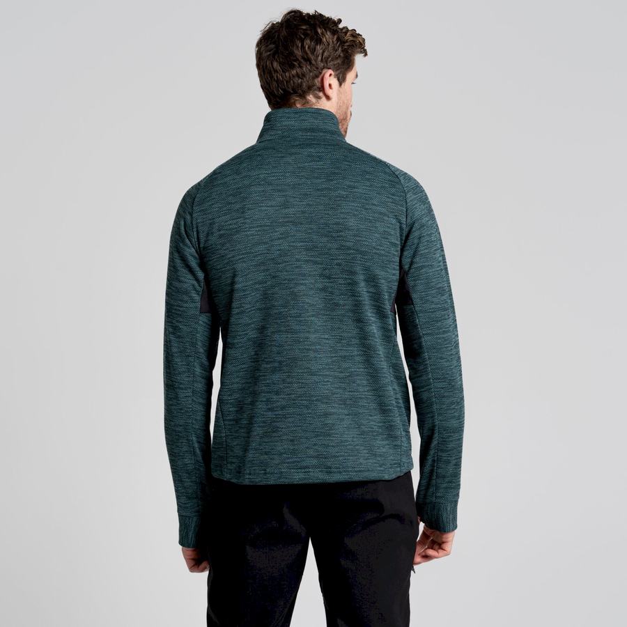 Chandails Craghoppers Tarbert Half Zip Homme Vert | SNQ2817YW